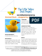 Alan Dart Duck Pattern