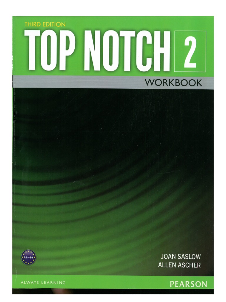 Apri Top Notch 2 A2B1 Workbook Joan Saslow Allen Ascher ZLibrary PDF