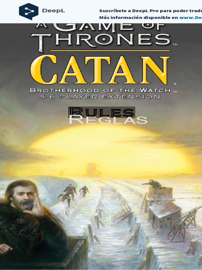 Agot Catan 5-6 Rules 180425 Es | PDF