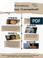 Beige Scrapbook Timeline History Infographic (Tamanho Original) - 1