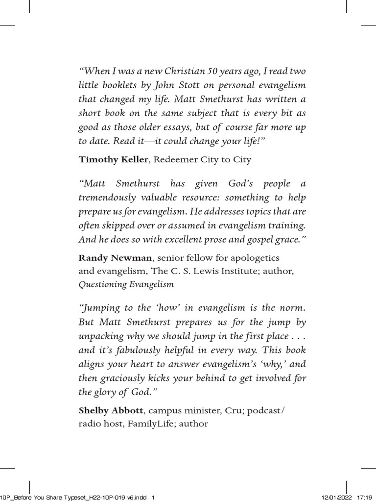 Before You Share Your Faith Pdf Jesus The Gospel