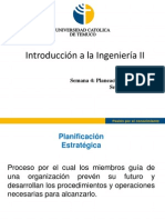 Introducción A La Ingeniería II - Planeación Estratégica-1