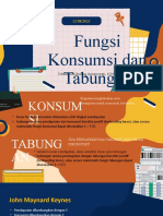 Fungsi Konsumsi Dan Tabungan