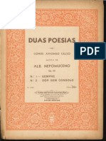 Nepomuceno, Alberto - Duas poesias do Conde Affonso Celso