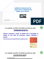 CIP Clasificaion Internacional de Patentes
