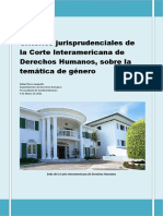 Jurisprudencia Corte IDH Genero