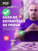 A JOGADA FINAL - Guia de Estratgia de Prova