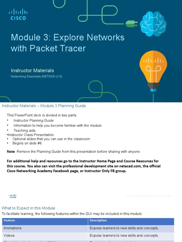 Networking Essentials 2.0 Module3 | PDF