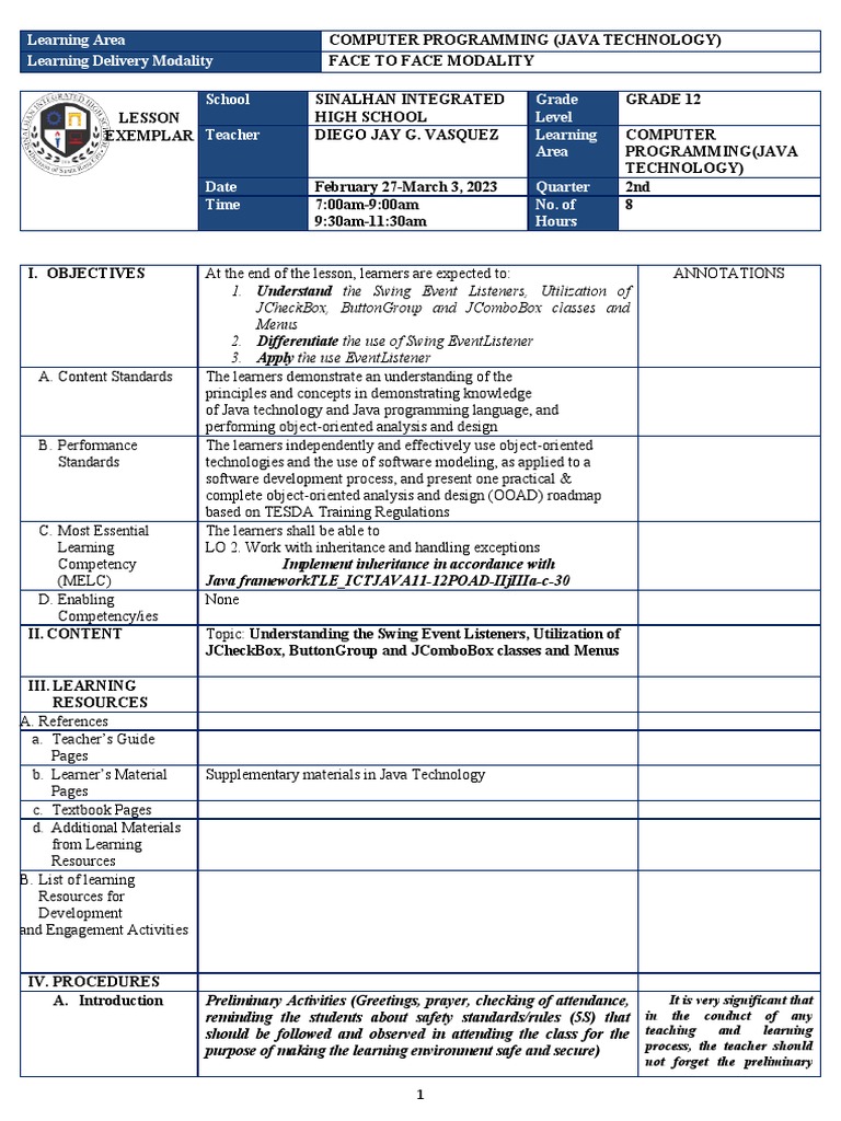 Java programming le q3 w3 pdf
