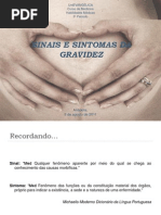 Aula 01- Sinais e Sintomas Da Gravidez