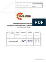 Procedimiento de Relleno y Compactación