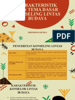 Karakteristik Dan Tema Dasar Konseling Lintas Budaya