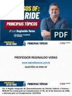 Concursos DF 2h de RIDE - principais tópicos com Reginaldo Veras