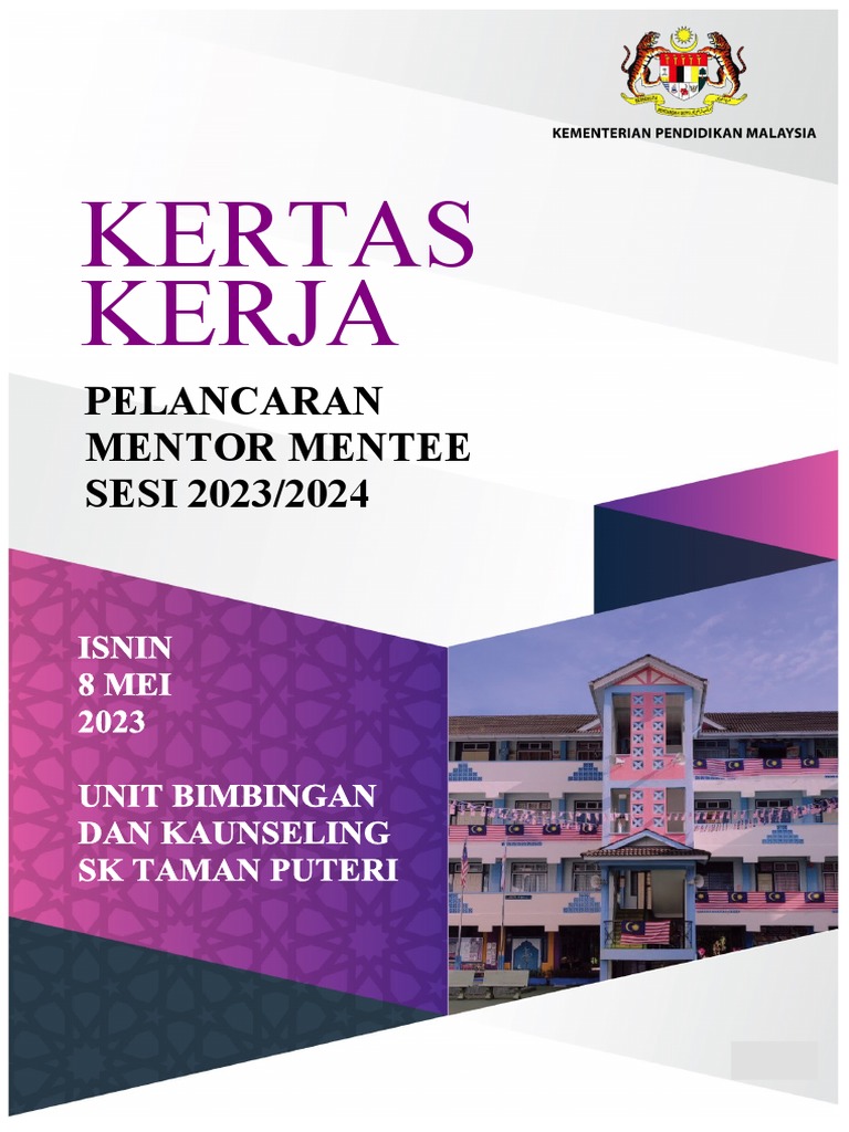Kertas Kerja Mentor Mentee 2023 | PDF
