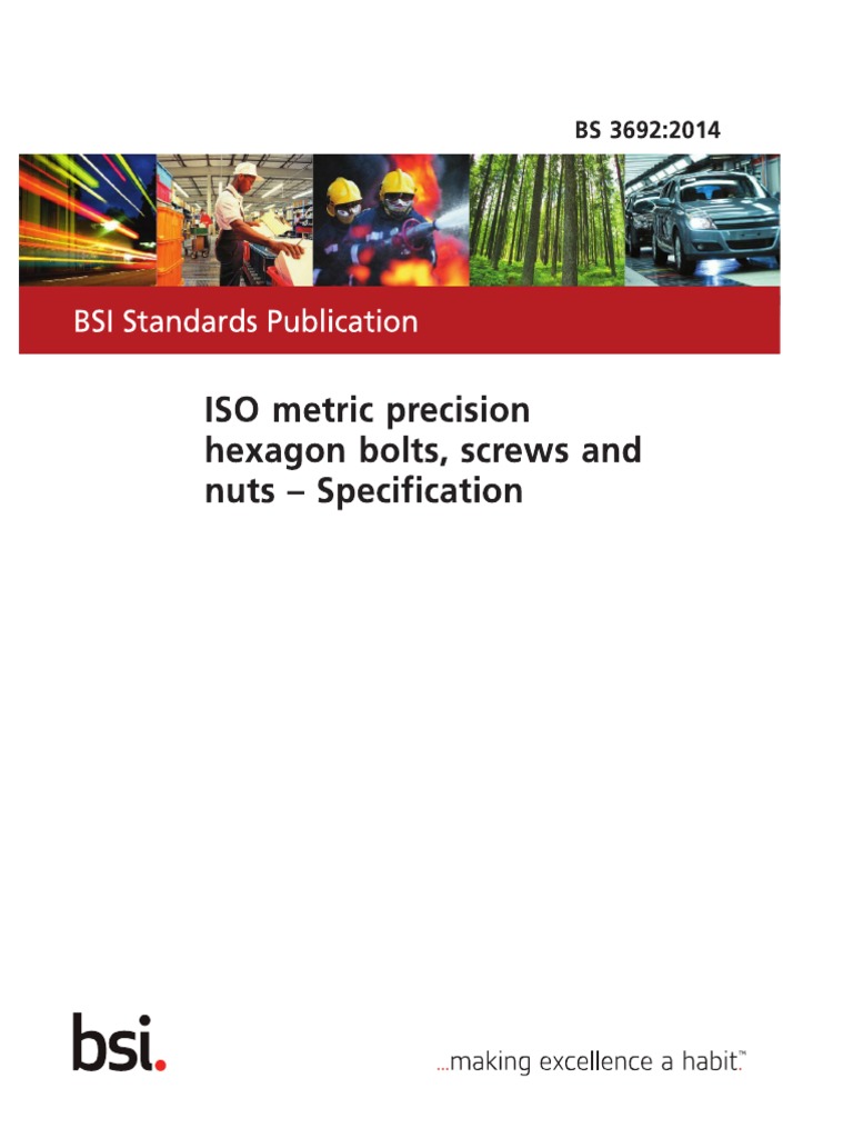 BS 3692-2014 | PDF