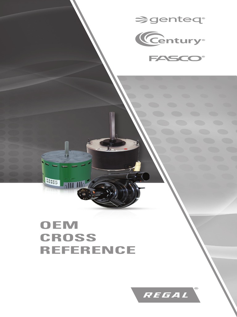 CR Fasco Motor OEM Cross Reference PDF