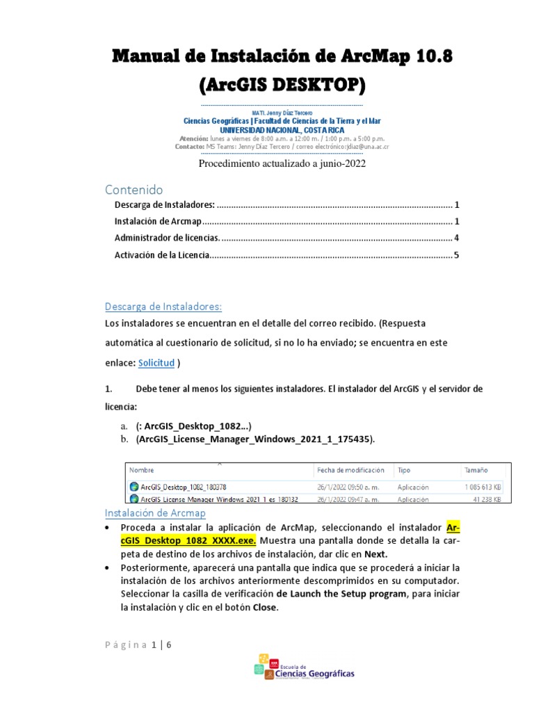Manual instalacion arcgis server 10 8 2 pdf