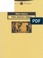 Burkert, Walter- Cultos Mistéricos Antiguos