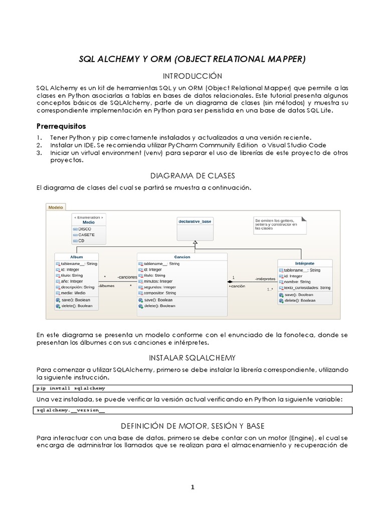 SQL Alchemy & ORM | PDF