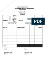 Lydo Monitoring Form No