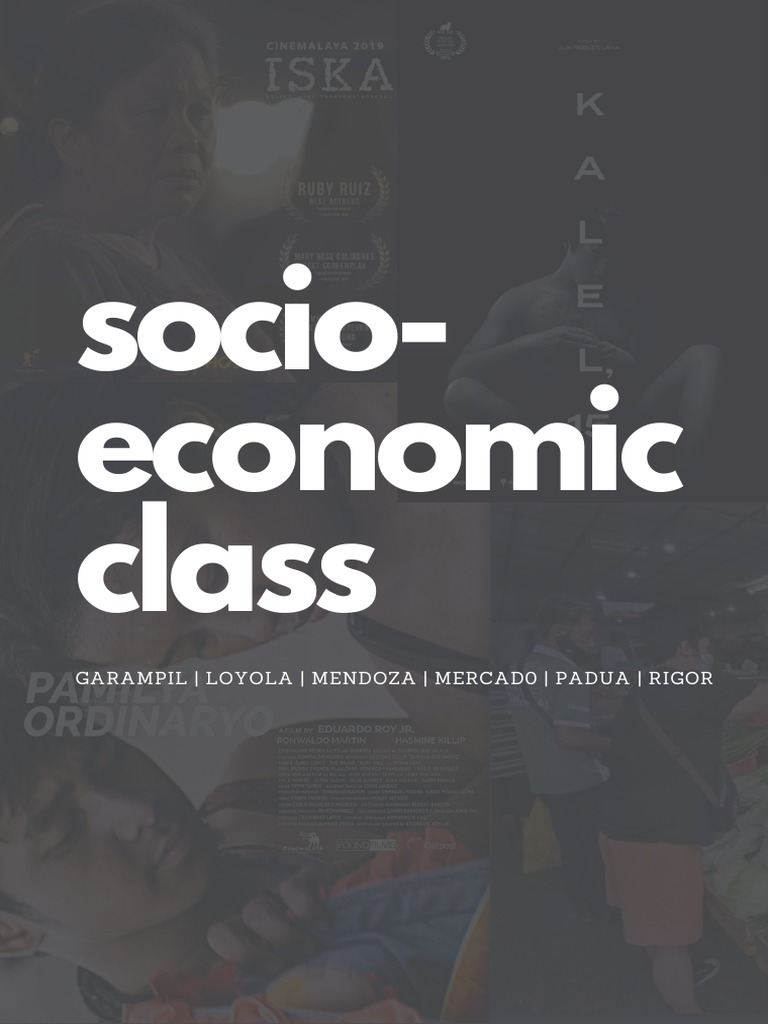 Socio Economic Class PDF