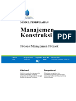 Rangkuman Modul 2 Project Management Processes 2020