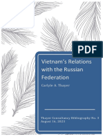 Vietnam's Relations With The Russian Federation Bibliography No. 3