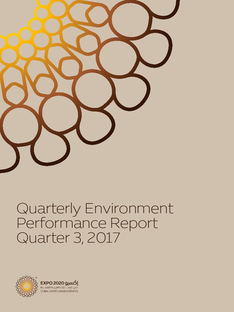 Quarterly Environment Performance Report | PDF | Technology & Engineering