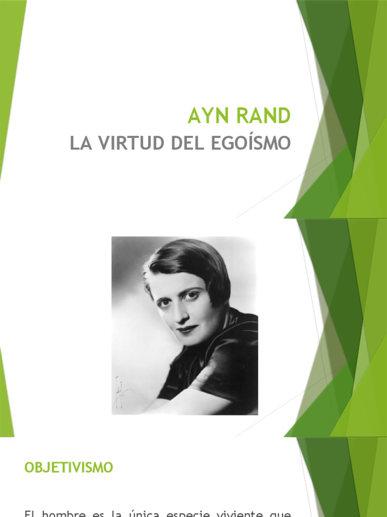 La Virtud Del Egoísmo Ayn Rand (Cap. 4) PDF