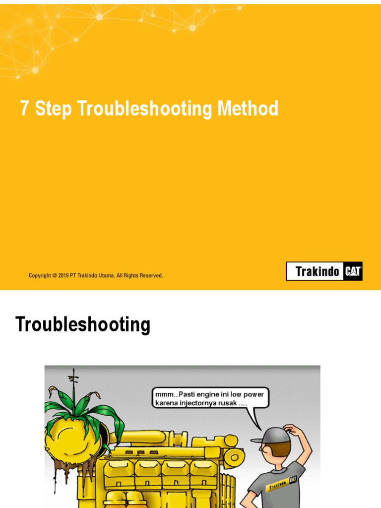 7 step troubleshooting indonesia | PDF