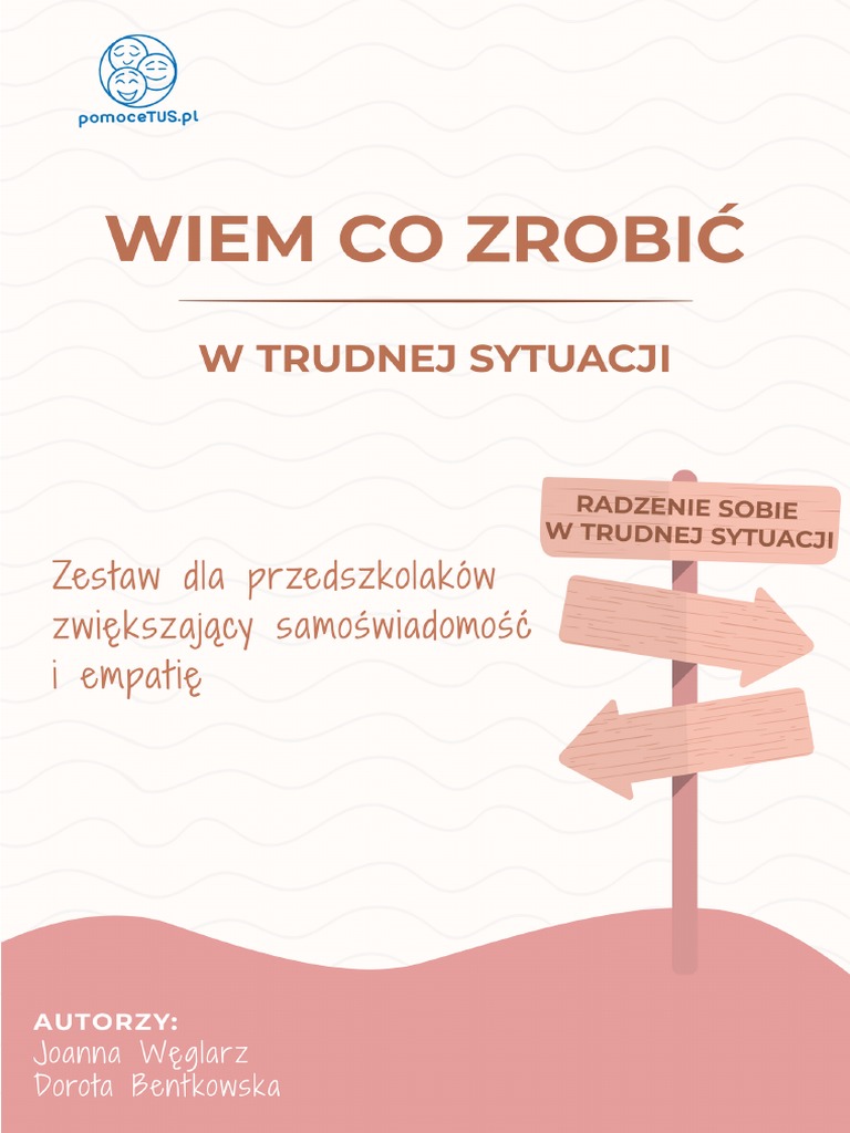 Wiem co zrobic w trudnej sytuacji zestaw dla przedszkolakow pomocetus