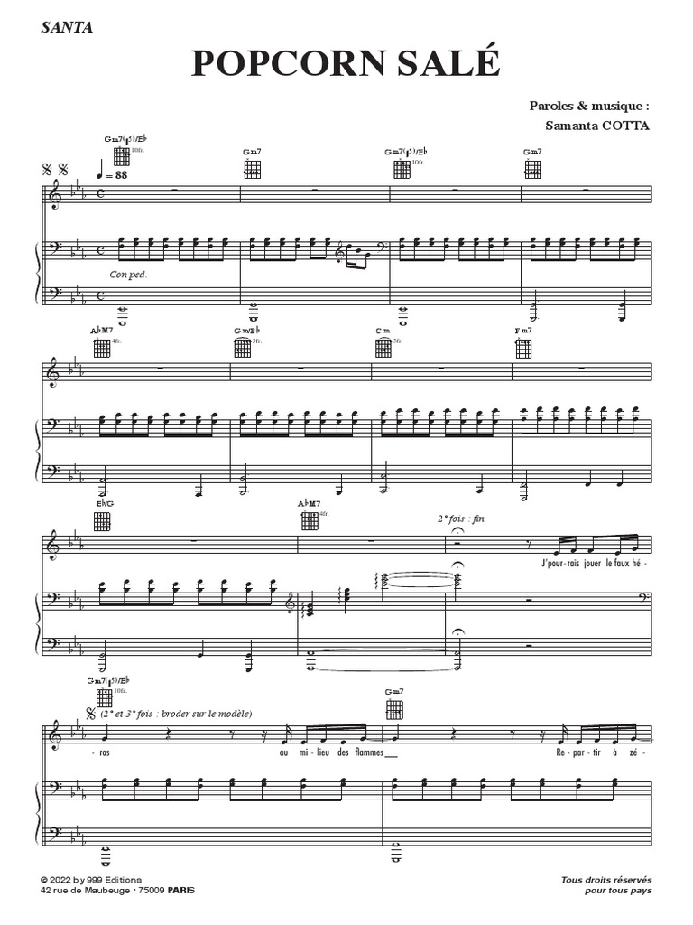Popcorn Salé PDF
