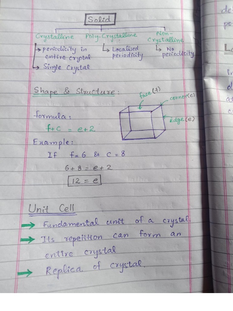 Basic Crystal Structure | PDF