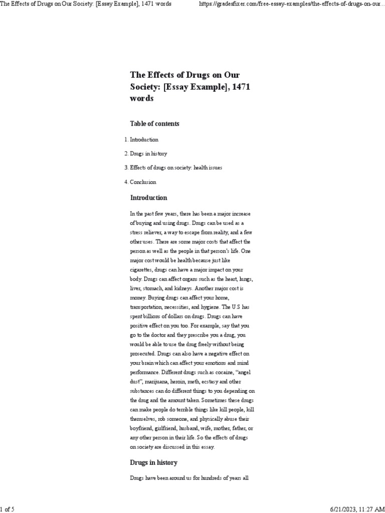 the-effects-of-drugs-on-our-society-essay-example-1471-words