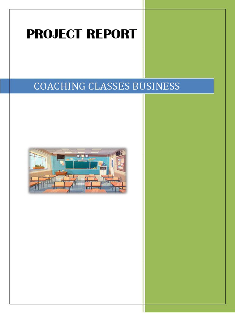 Coaching Classes Project Report PRB Vms09c | PDF