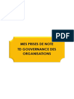 TD Gouvernance Des Organisations