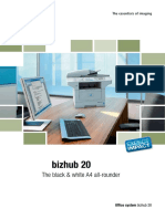 Bizhub 20: The Black & White A4 All-Rounder