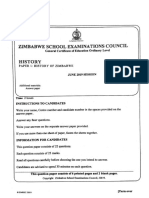 Zimsec O level Combined Science | PDF
