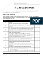 LS English 8 Unit 1 Test Answers
