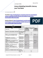 Psychological Science Modeling Scientific Literacy 2nd Edition Krause Test Bank Download