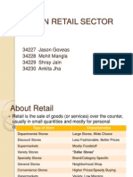 Indian Retail Sector: 34227 Jason Goveas 34228 Mohit Mangla 34229 Shray Jain 34230 Ankita Jha