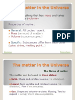 The Matter in The Universe