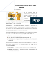 Auditoria de Los Inventarios y Costos de Los Bienes Vendidos