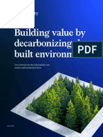 Building Value by Decarbonizing The Built Environment