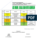 JaDuAL PETUGAS MUSHOLLA 1440