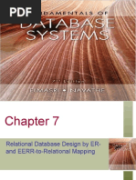 Relational Database Design by ER - To-Relational Mapping