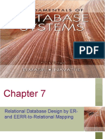 Relational Database Design by ER - To-Relational Mapping