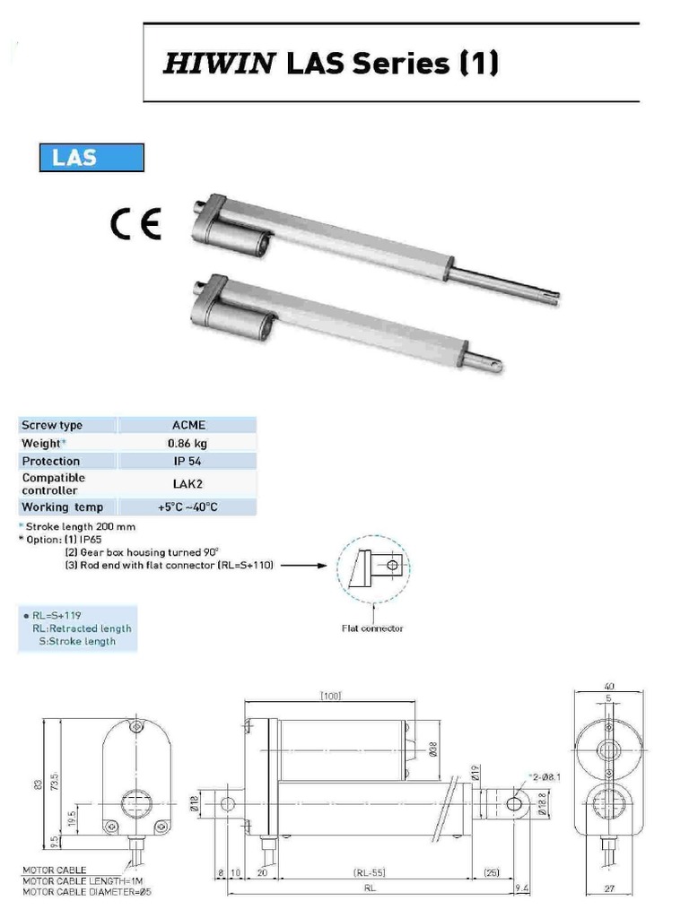 Hiwin - Azetek - Las1 Series | PDF