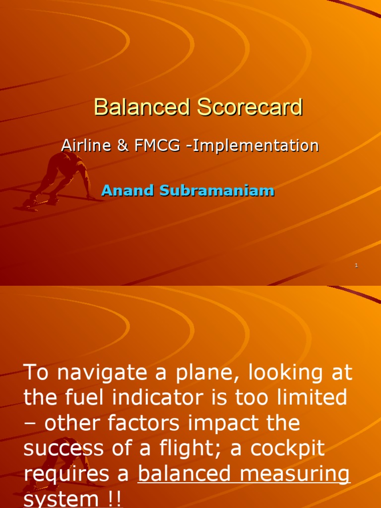 Balanced Scorecard Implementation Guide | PDF