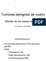 Tumores Benignos de Ovario